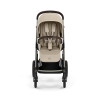 Cybex Talos S Lux - прогулянкова коляска з великими колесами, всесезонний візок, реверсивне сидіння, регульована ручка • Almond Beige (Taupe Frame)