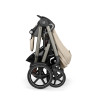 Cybex Talos S Lux - прогулянкова коляска з великими колесами, всесезонний візок, реверсивне сидіння, регульована ручка • Almond Beige (Taupe Frame)