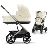 Cybex Talos S Lux 2023  дитяча коляска 2в1 Seashell Beige