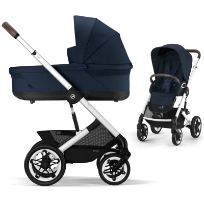 Cybex Talos S Lux 2023 - wózek wielofunkcyjny 2w1 • Ocean Blue
