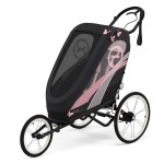 Cybex ZENO - wózek do biegania z opcją przyczepki rowerowej • Powdery Pink by Anna Lewandowska