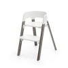 Stokke Steps White-Hazy Grey кресло
