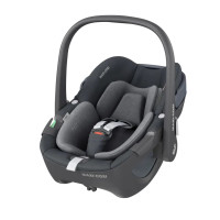 Maxi Cosi Pebble 360 - obrotowy fotelik samochodowy, nosidełko (0 - 15mc / 40 - 83cm) • Essential Graphite