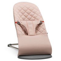 BabyBjorn Bliss - leżaczek Cotton Classic Quilt • Dusty Pink / Dark Grey Frame BabyBjorn Bliss - leżaczek Cotton Classic Quilt • Dusty Pink / Dark Grey Frame