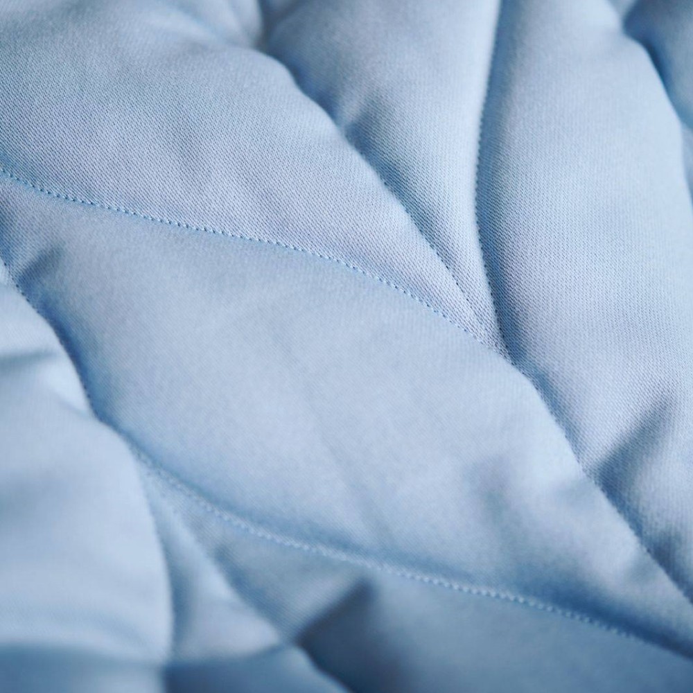 BabyBjorn Bliss шезлонг для немовля Cotton Petal Quilt Blue Light grey frame