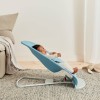 BabyBjorn Bliss шезлонг для немовля Cotton Petal Quilt Blue Light grey frame