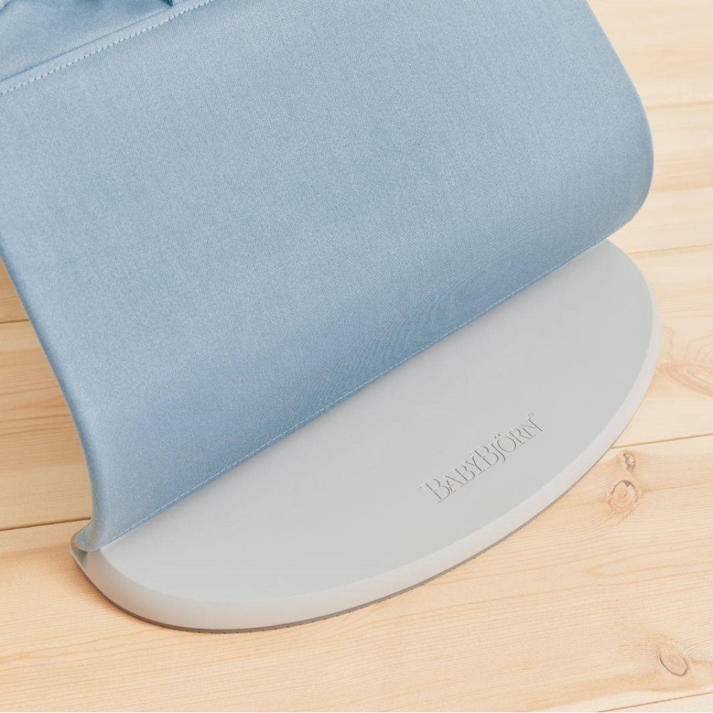 BabyBjorn Bliss шезлонг для немовля Cotton Petal Quilt Blue Light grey frame