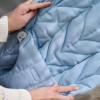 BabyBjorn Bliss шезлонг для немовля Cotton Petal Quilt Blue Light grey frame