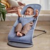 BabyBjorn Bliss - leżaczek i fotelik z tkaniny mesh dla dzieci (0 - 2 lata, 3.5 - 13 kg) •  Slate Blue / Dark Grey Frame