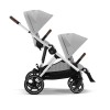 Cybex Gazelle S - додаткове прогулянкове сидіння до коляски Gazelle S, e-Gazelle S • Stone Grey