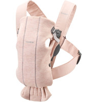 BabyBjorn Mini 3D Jersey переноска-кенгуру Jasny róż 