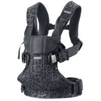 BabyBjorn One Air - nosidełko (0-36mc) • Antracyt/Leopard