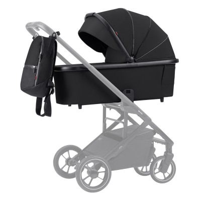 Carrello Alfa CRL-6507/1 2023 - gondola do spacerówki Carrello Alfa • Midnight Black