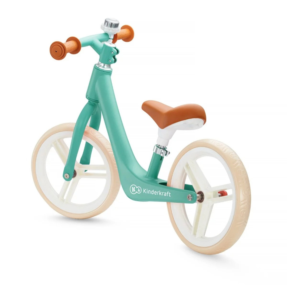 Kinderkraft Fly Plus - rowerek biegowy • Zielony