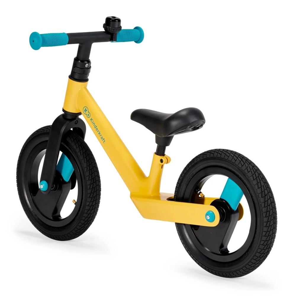 Kinderkraft GoSwift - rowerek biegowy • Żółty