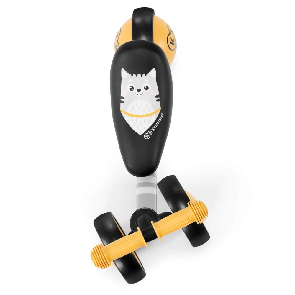 Kinderkraft Cutie - rowerek biegowy • Żółty