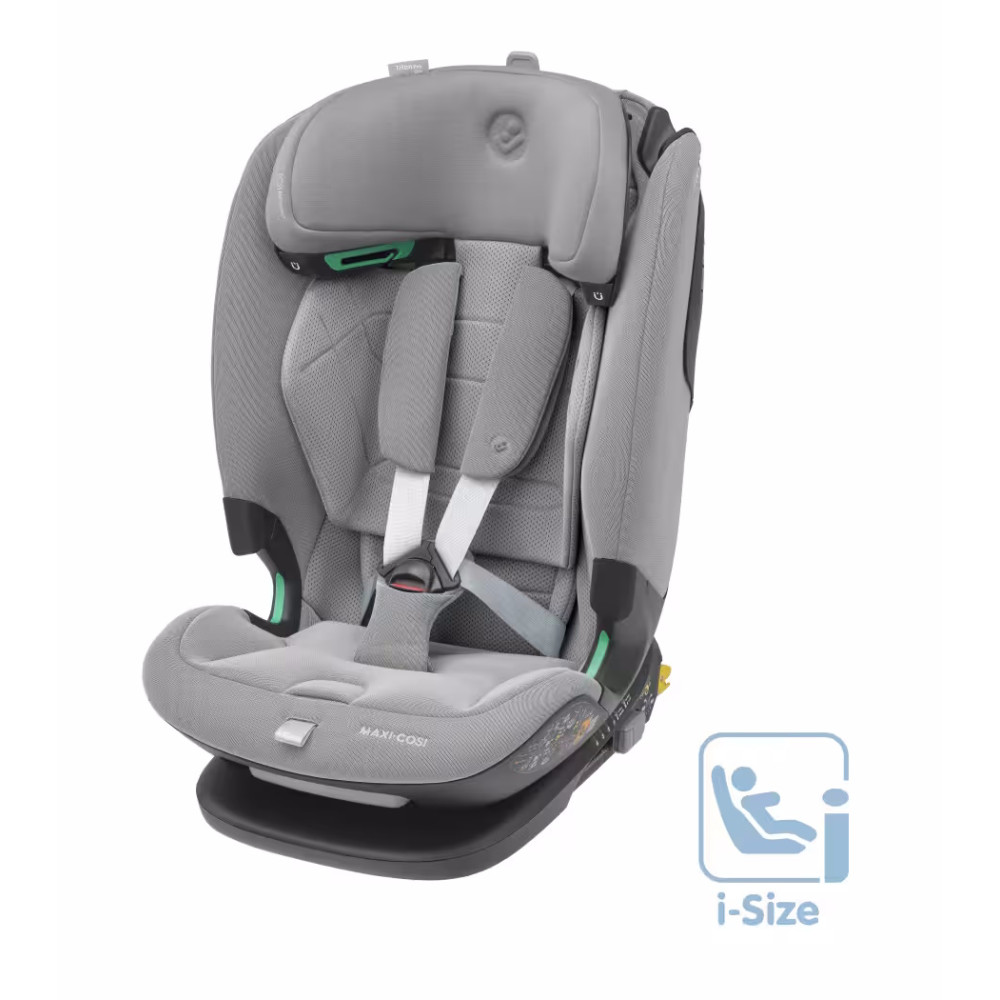 Maxi Cosi Titan Pro i-Size - fotelik samochodowy przodem do kierunku jazdy (15mc - 12lat / 76 - 150cm) • Authentic Grey