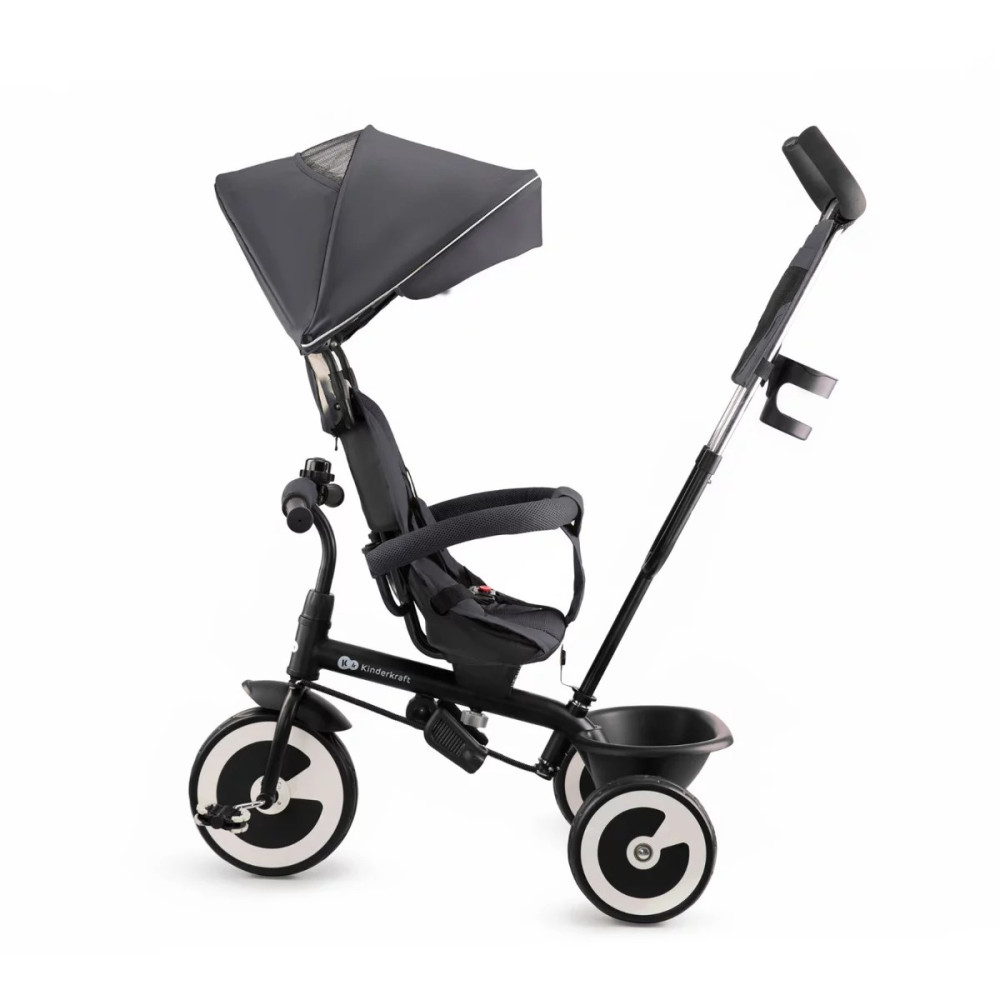 Kinderkraft Aston 3в1 Сірий триколісний велосипед