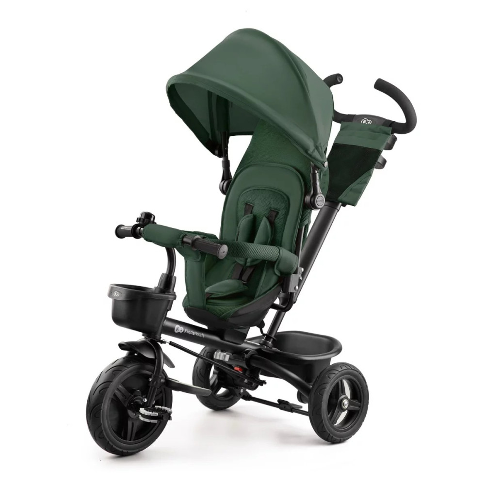 Kinderkraft Aveo - rowerek trójkołowy 3w1 • Zielony