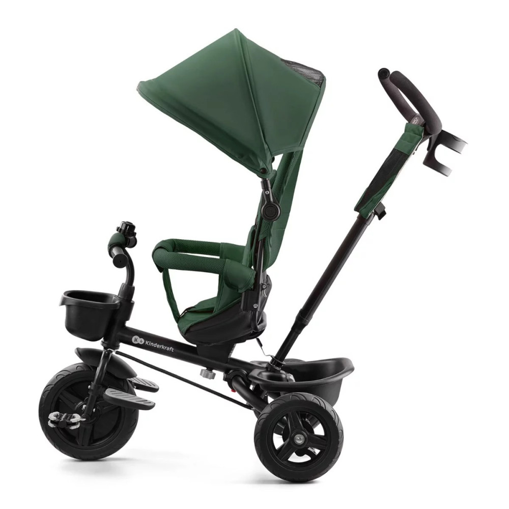 Kinderkraft Aveo - rowerek trójkołowy 3w1 • Zielony