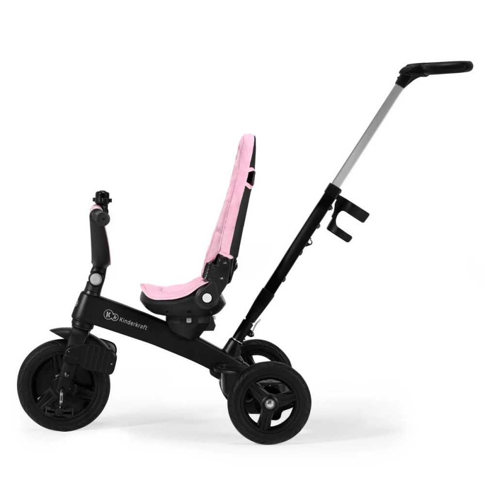 Kinderkraft Twipper 5в1 Рожевий триколісний велосипед