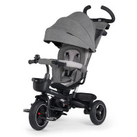 Kinderkraft SpinStep 5w1 - rowerek trójkołowy • Szary