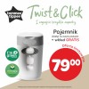 Tommee Tippee Twist Click - pojemnik na pieluchy • Biały