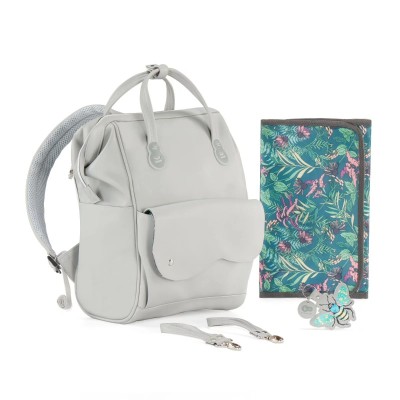 Kinderkraft Treasurepack - plecak do wózka • Light Grey