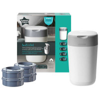 Tommee Tippee Twist Click накопичувач підгузків + 4 змінні касети