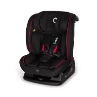 Lionelo Aart - fotelik samochodowy tyłem i przodem do kierunku jazdy (0-12lat / 0-36kg) • Black Carbon Red