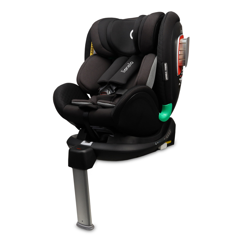 Lionelo Antoon Plus Black Onyx i-Size дитяче автокрісло