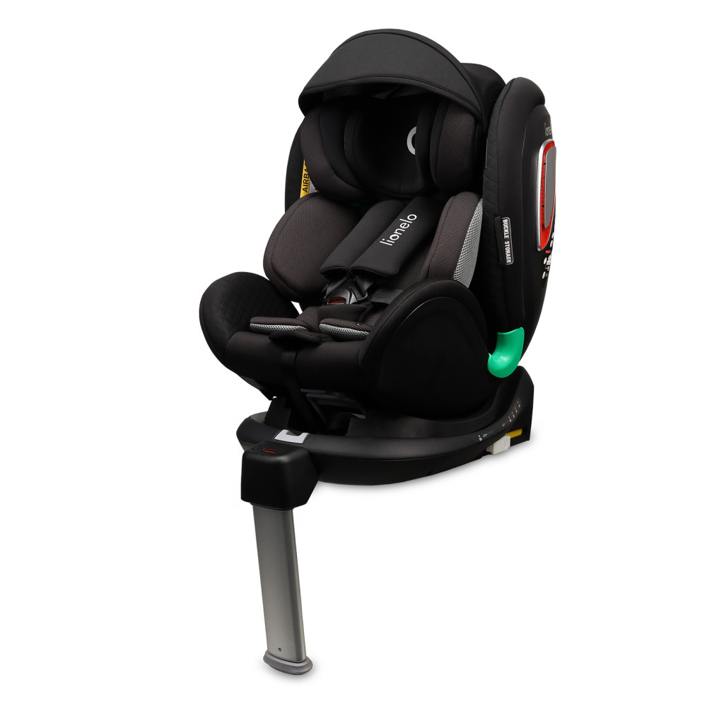 Lionelo Antoon Plus Black Onyx i-Size дитяче автокрісло
