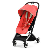 Cybex Orfeo - прогулянкова коляска для подорожей • Hibiscus Red