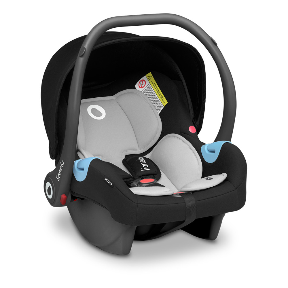 Lionelo Astrid Black Onyx дитяче автокрісло