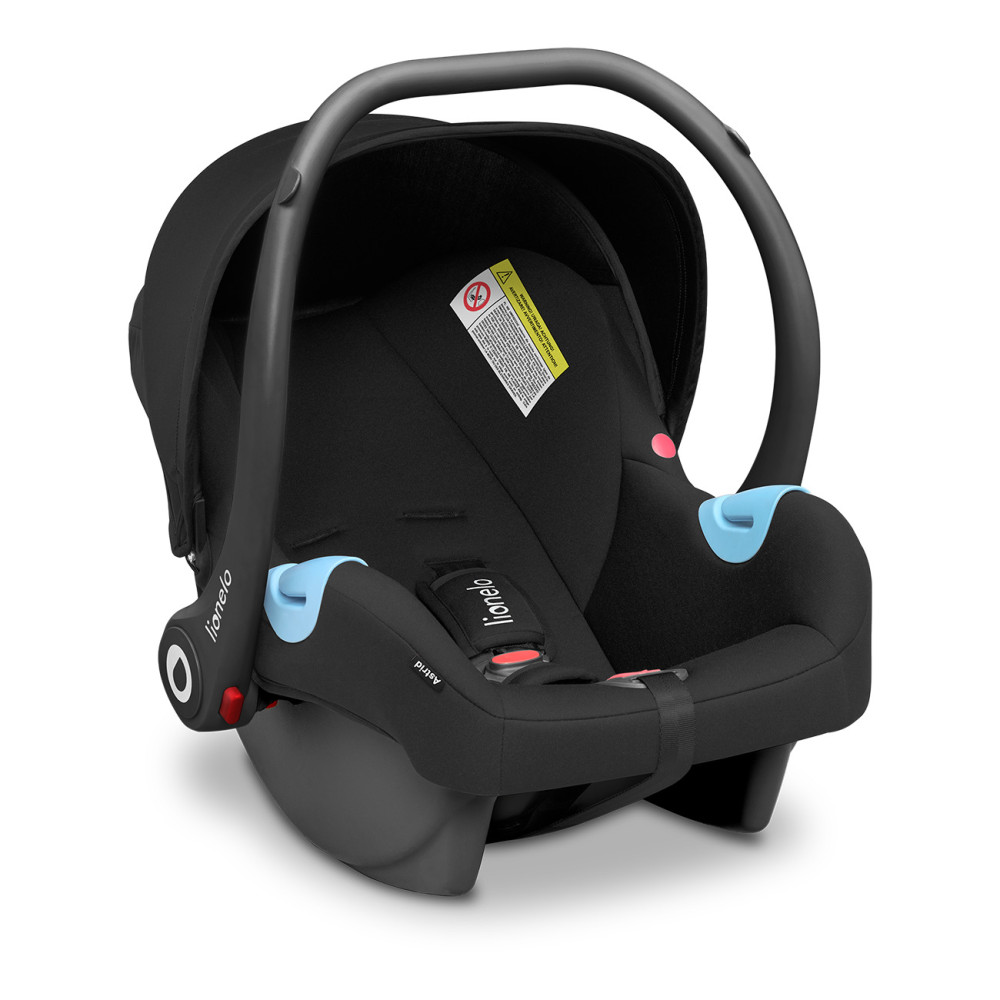Lionelo Astrid Black Onyx дитяче автокрісло