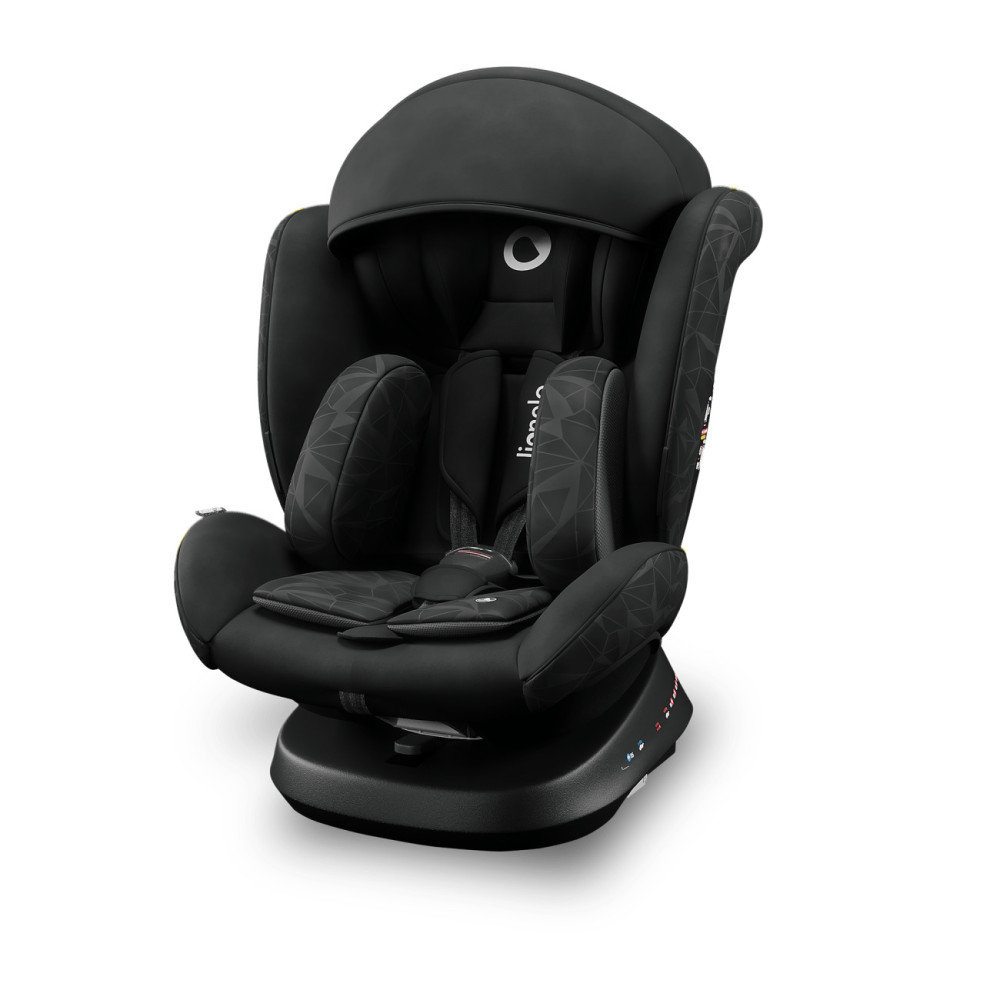 Lionelo Bastiaan One Black Onyx дитяче автокрісло