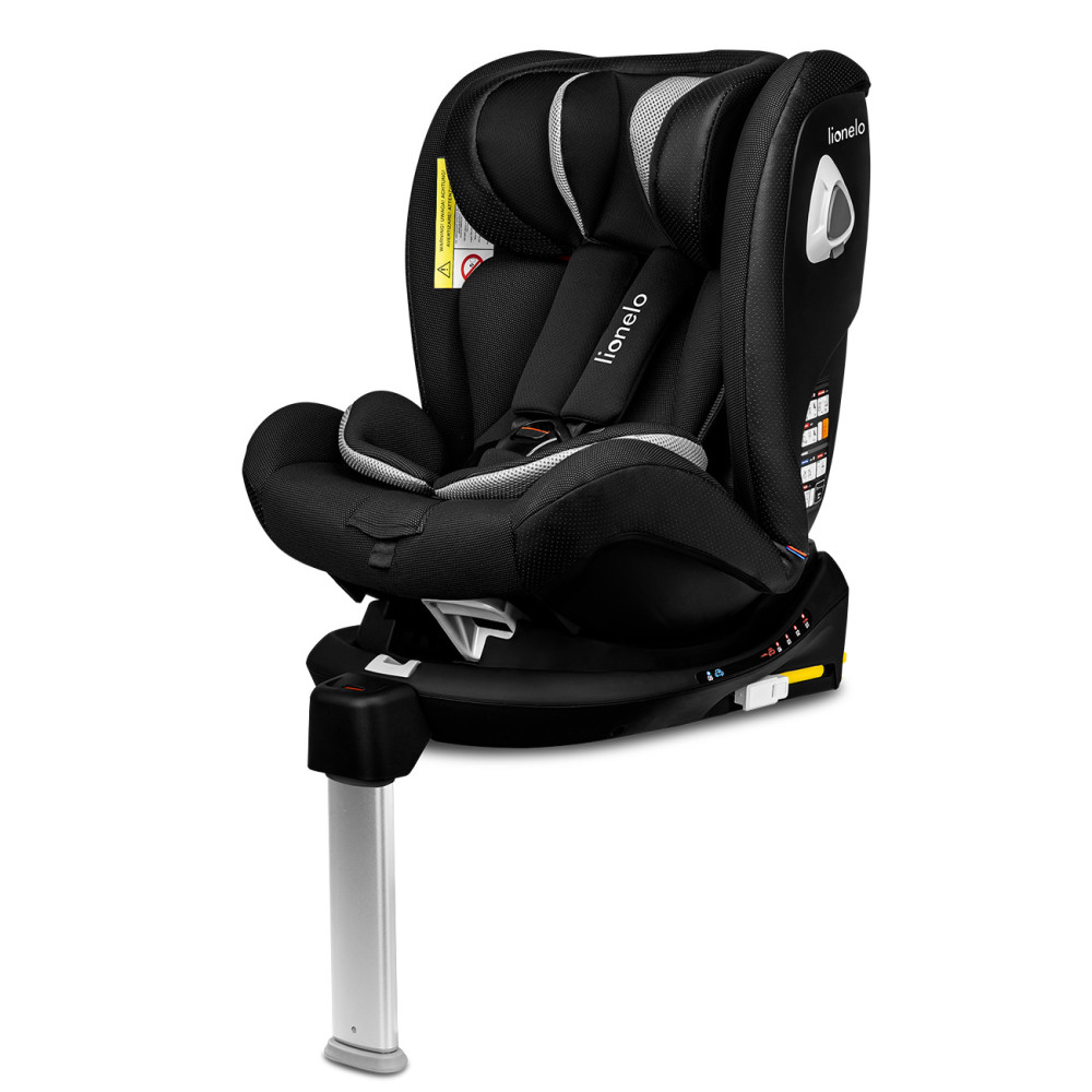 Lionelo Braam - obrotowy fotelik samochodowy (0-12lat / 0-36kg) • Carbon Lionelo Braam - obrotowy fotelik samochodowy (0-12lat / 0-36kg) • Carbon