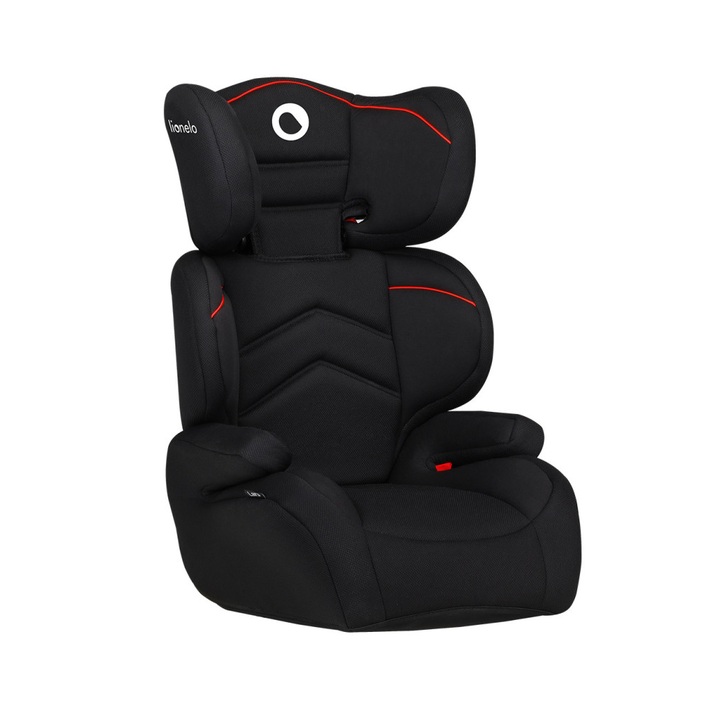 Lionelo Lars Sporty Black дитяче автокрісло