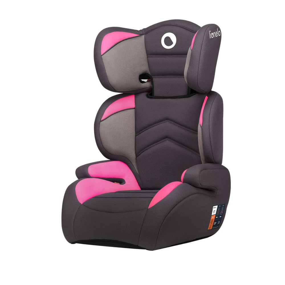Lionelo Lars Candy Pink дитяче автокрісло