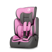 Lionelo Levi Simple - fotelik samochodowy przodem do kierunku jazdy (9mc - 12lat / 9-36kg) • Candy Pink