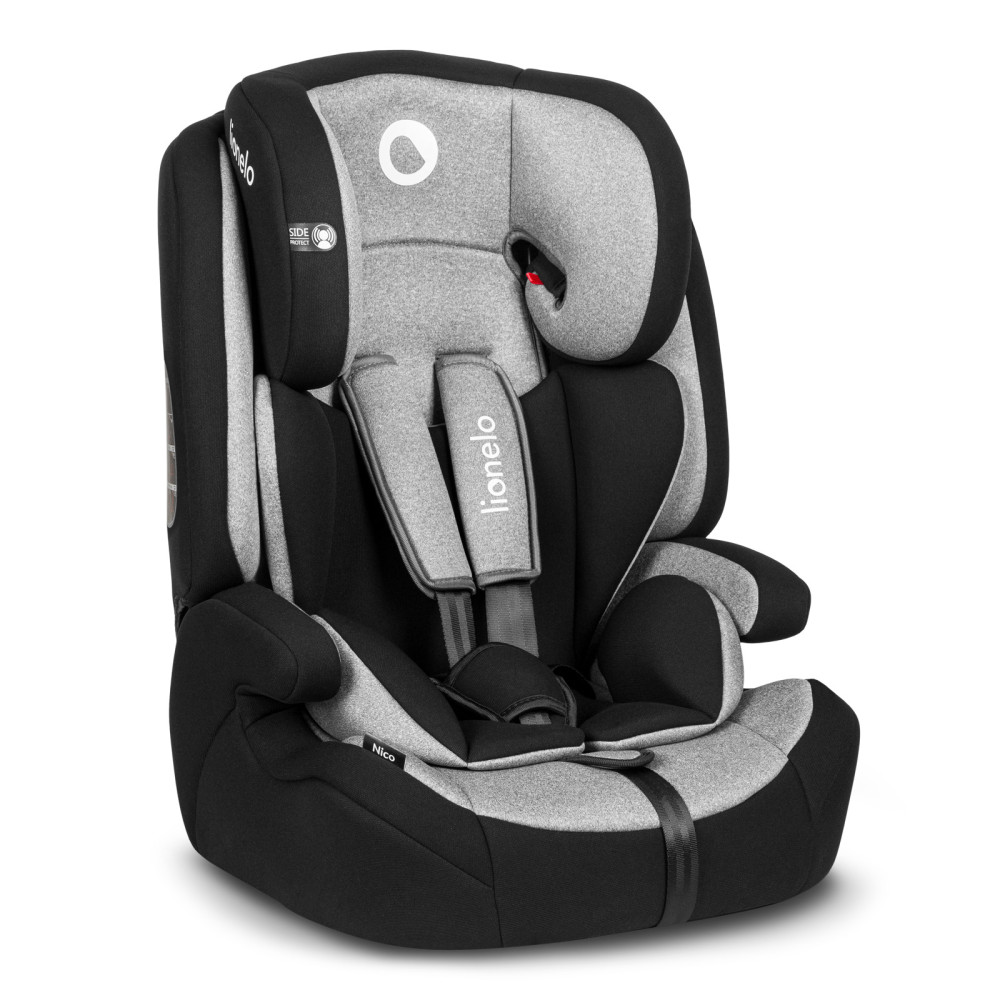 Lionelo Nico Black Grey дитяче автокрісло