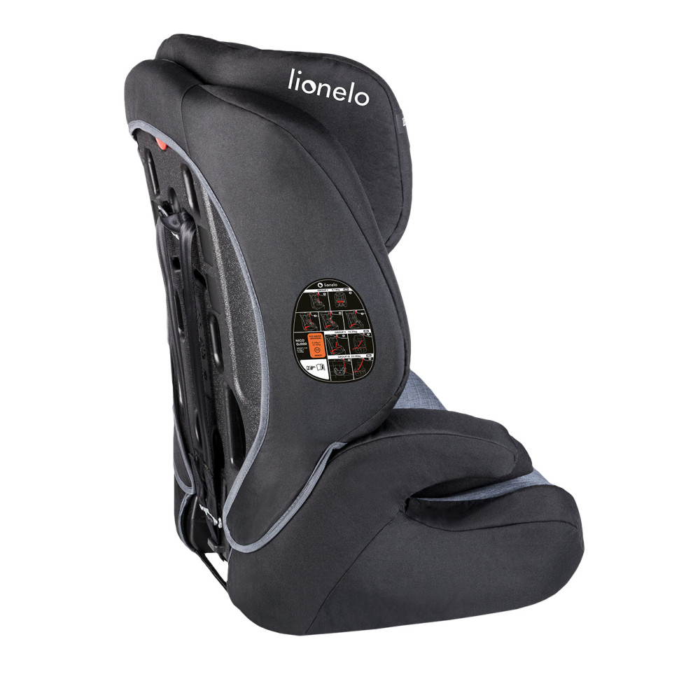 Lionelo Nico Black дитяче автокрісло