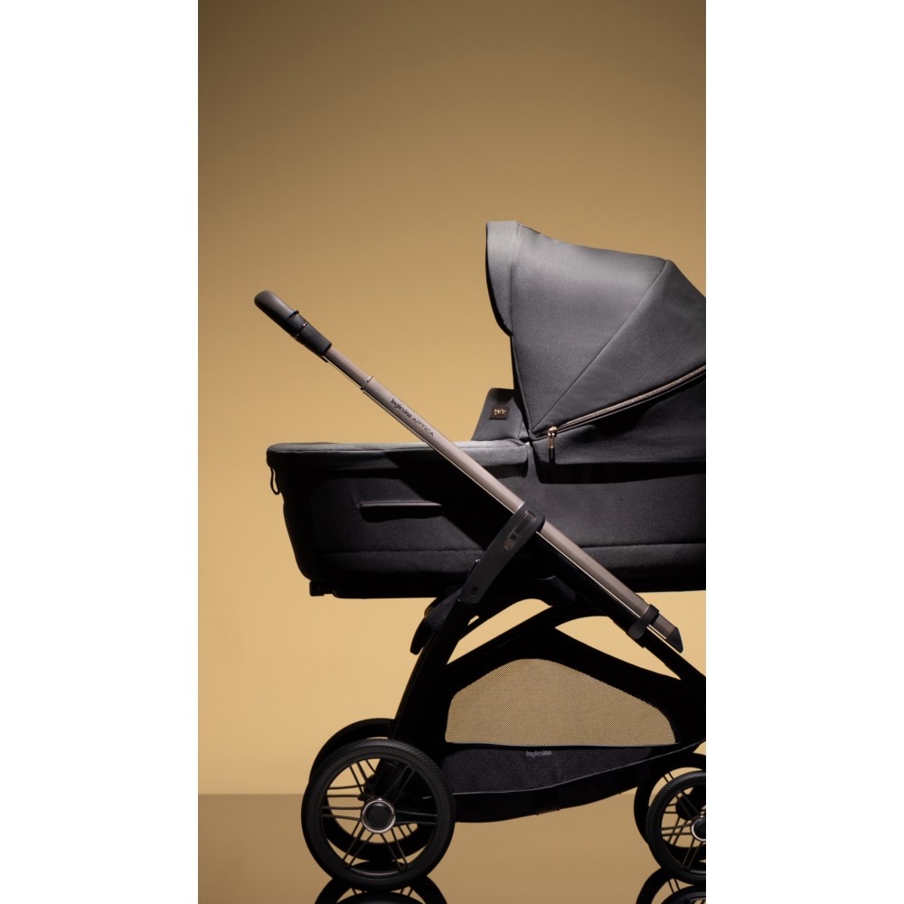 Inglesina Aptica Duo 2023 - wózek wielofunkcyjny 3w1 / stojak na gondolę w zestawie • Velvet Grey