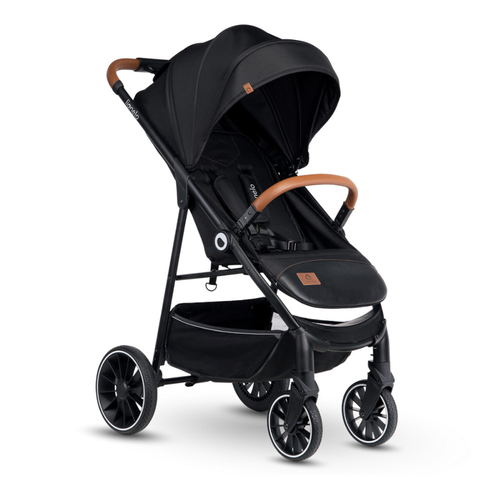 Lionelo Alexia - wózek spacerowy / spacerówka na każdy teren • Black Onyx 