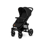 Lionelo Annet Plus - wózek spacerowy / spacerówka na każdy teren • Black Carbon