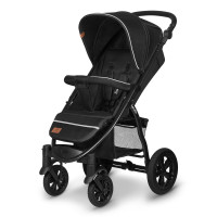 Lionelo Annet Tour - wózek spacerowy / spacerówka na każdy teren • Black Carbon