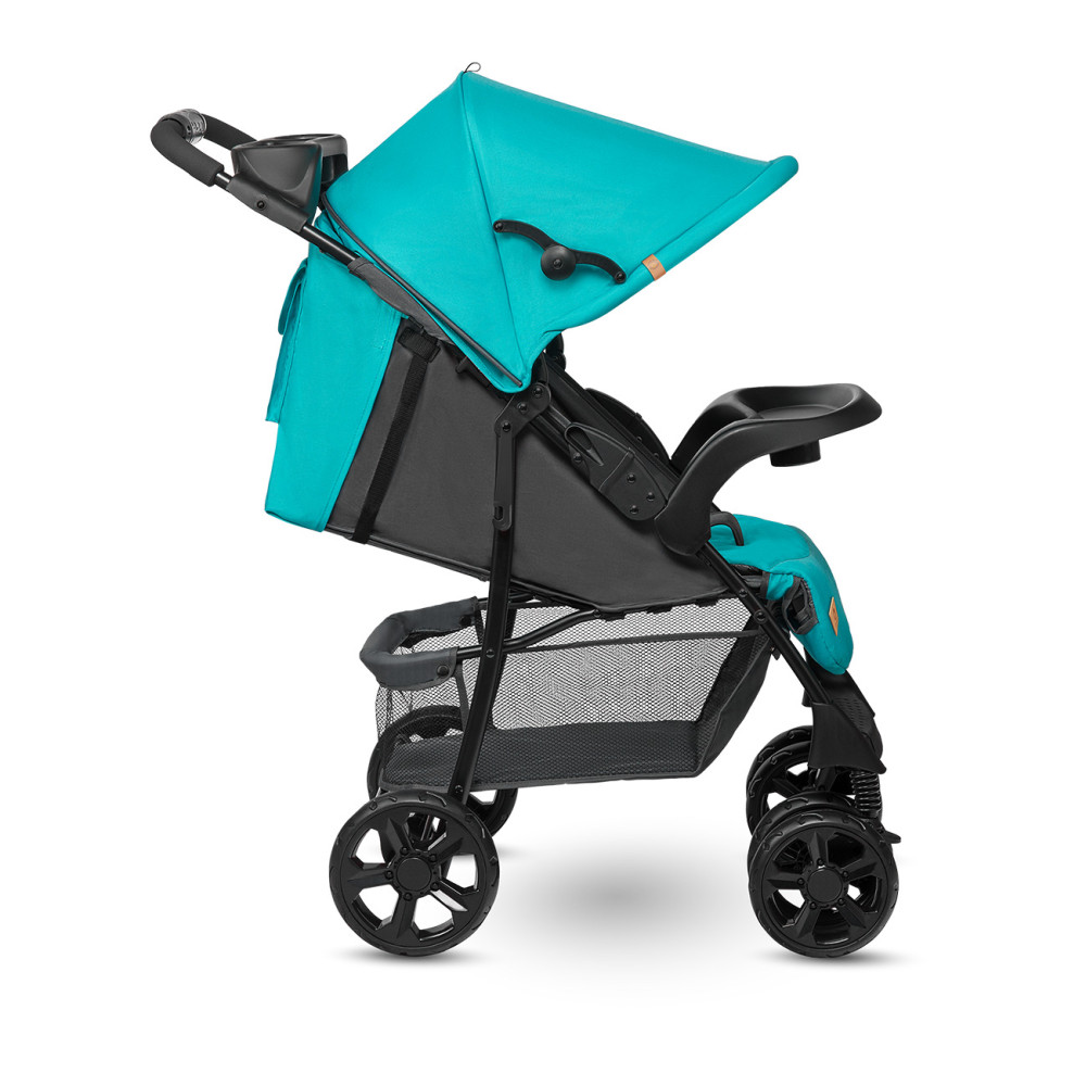 Lionelo Emma Plus - wózek spacerowy / lekka spacerówka • Vivid Turquoise Lionelo Emma Plus - wózek spacerowy / lekka spacerówka • Vivid Turquoise