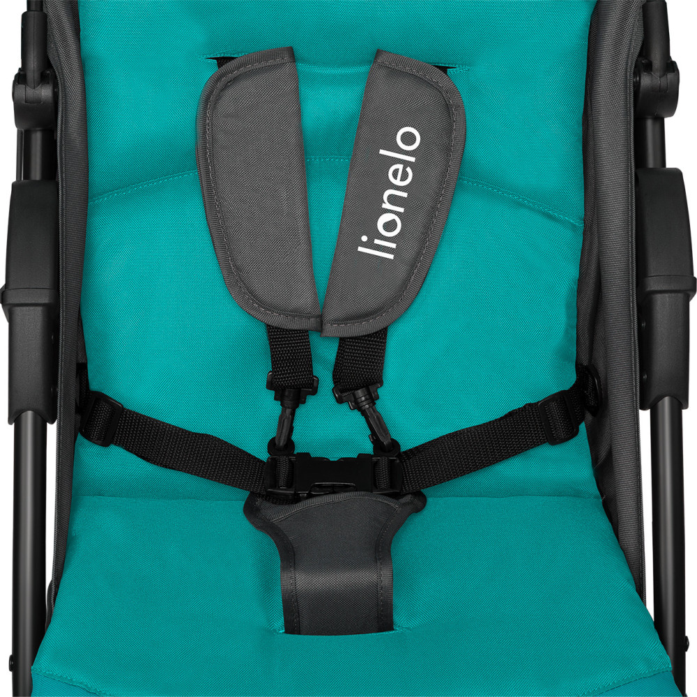 Lionelo Emma Plus - wózek spacerowy / lekka spacerówka • Vivid Turquoise Lionelo Emma Plus - wózek spacerowy / lekka spacerówka • Vivid Turquoise