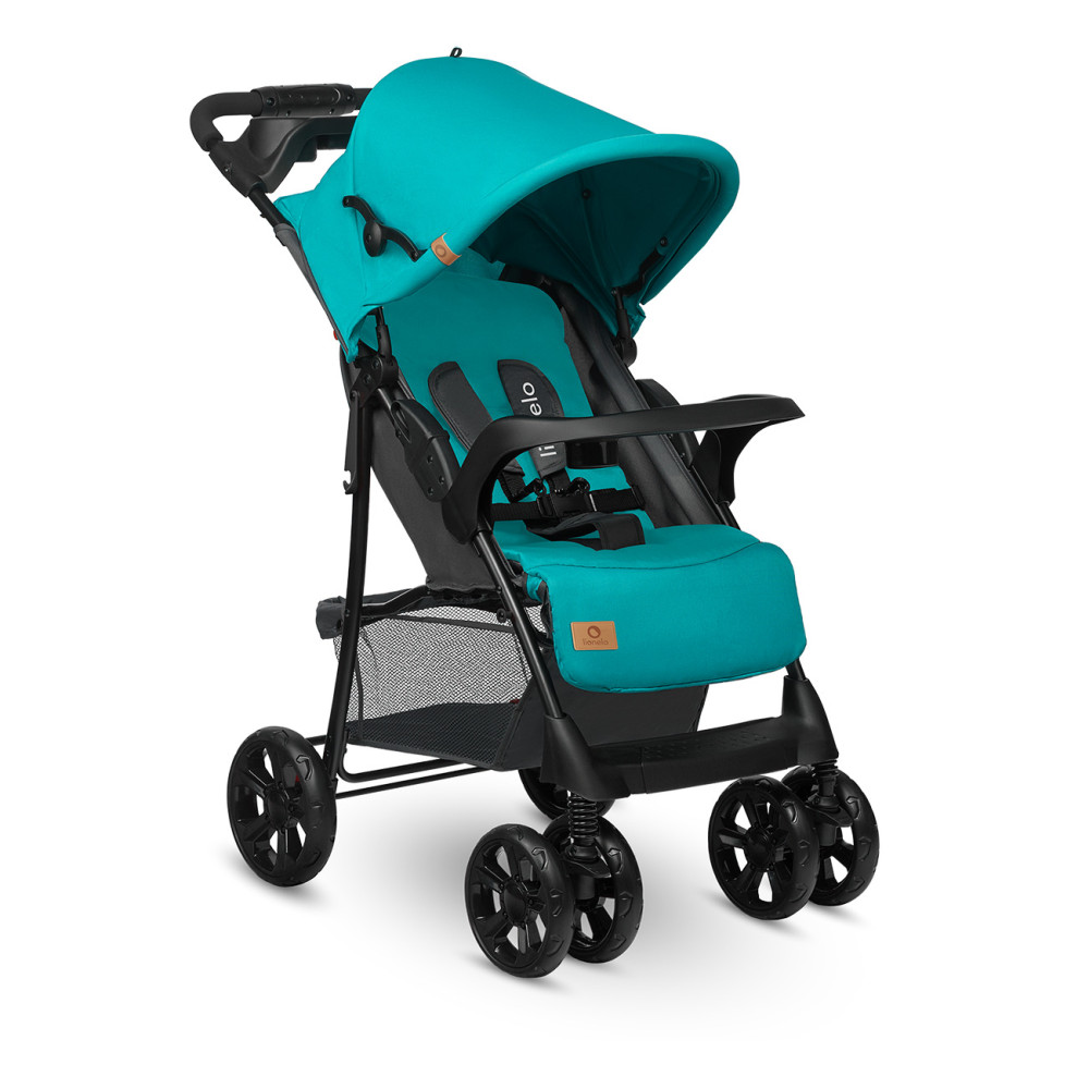 Lionelo Emma Plus - wózek spacerowy / lekka spacerówka • Vivid Turquoise