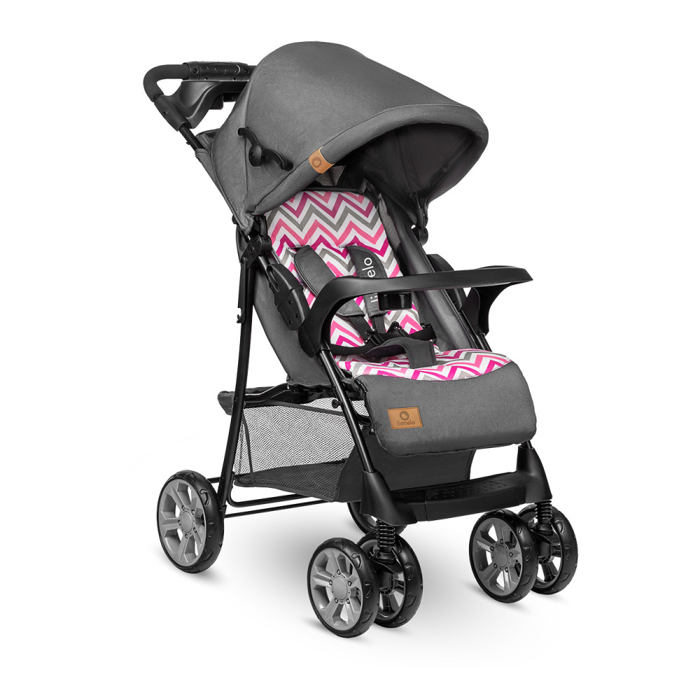 Lionelo Emma Plus Pink Scandi прогулянкова коляска